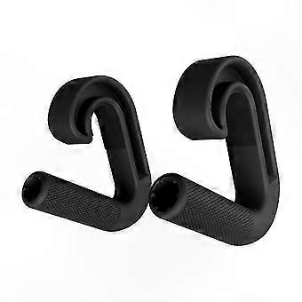 Resistance Band Handles for Pull-Up Bar Workouts, Vertical Grip Exercise Attachments, Durable Fitness Accessories for Home Gym Training