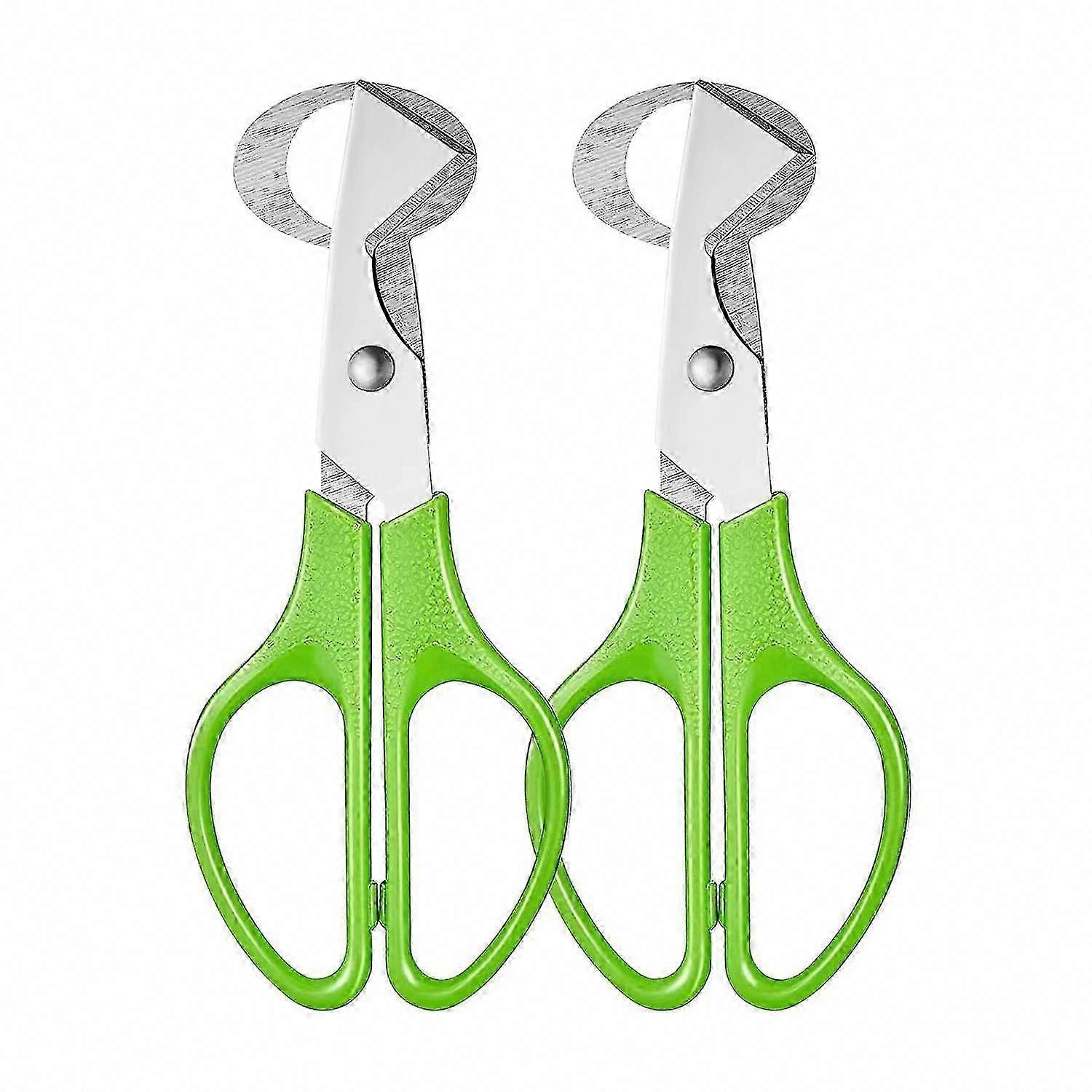 Quail Egg Scissors, 2-Pack Egg Shell Separator Cutting Scissors for Easy Opening, Kitchen Tools