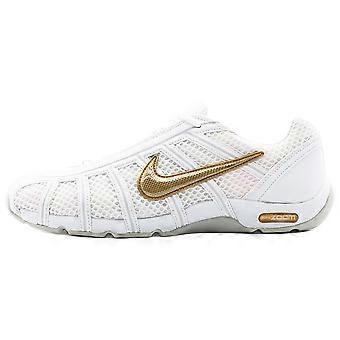 Nike Air Zoom Fencer Abriebfeste, atmungsaktive und leichte Trainingsschuhe mit Stützfunktion, Unisex, Weiß/Gold, 321088-107