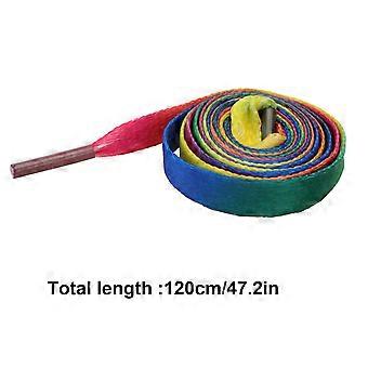 Roller Skate Shoelaces 4Pcs Bright Polyester Shoe Ties for Casual Shoes