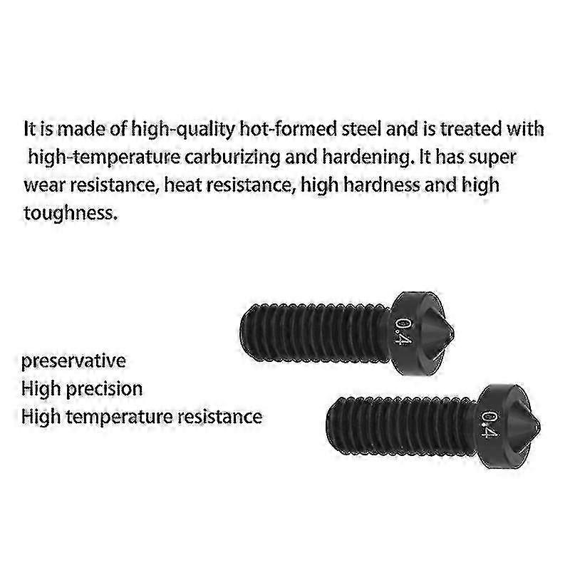 3d Printer Accessories E3d Nozzle 1.75/0.4mm Nozzle (3 Pcs)