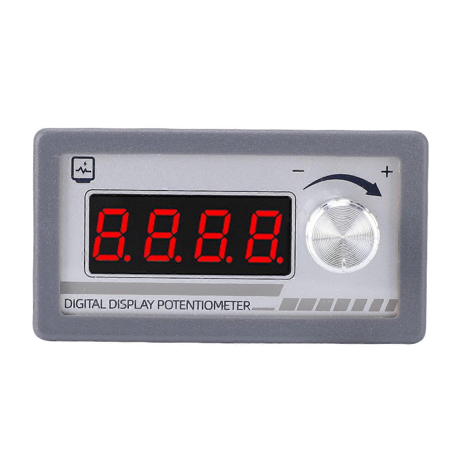 Digital Potentiometer 5K Ohm  Adjustable Programmable with 4 Digit 0.4in Display DC Powered Replacement