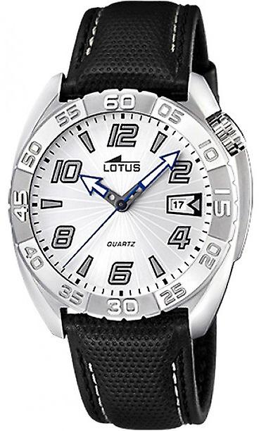 Lotus sport Quartz Analog Man Watch with Cowhide Bracelet L15696/1