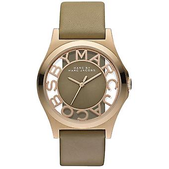 Marc by marc jacobs skeleton henry Quartz Analog Woman Watch with Cowskin Bracelet MBM1245
