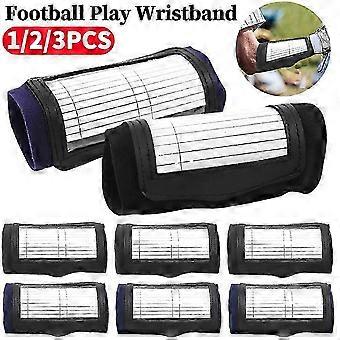 Voetbal polsbandjes Voetbal polsbandjes Quarterback Playbook polsband QB polsband Tactische polsbrace voor voetbal