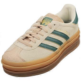 adidas Gazelle Bold Womens Fashion Trainers in Cream