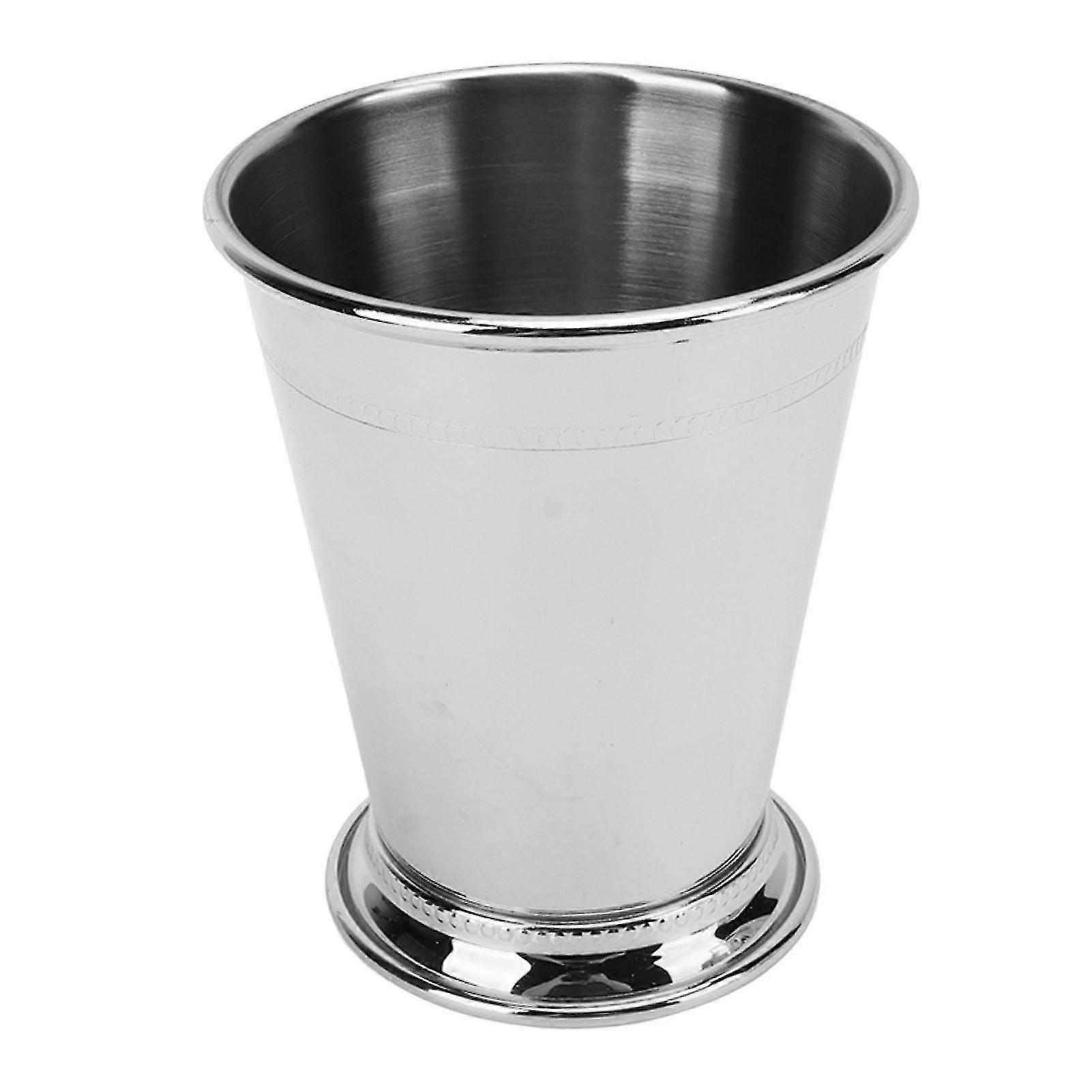 Wide-Base Stainless Julep Cocktail Cup