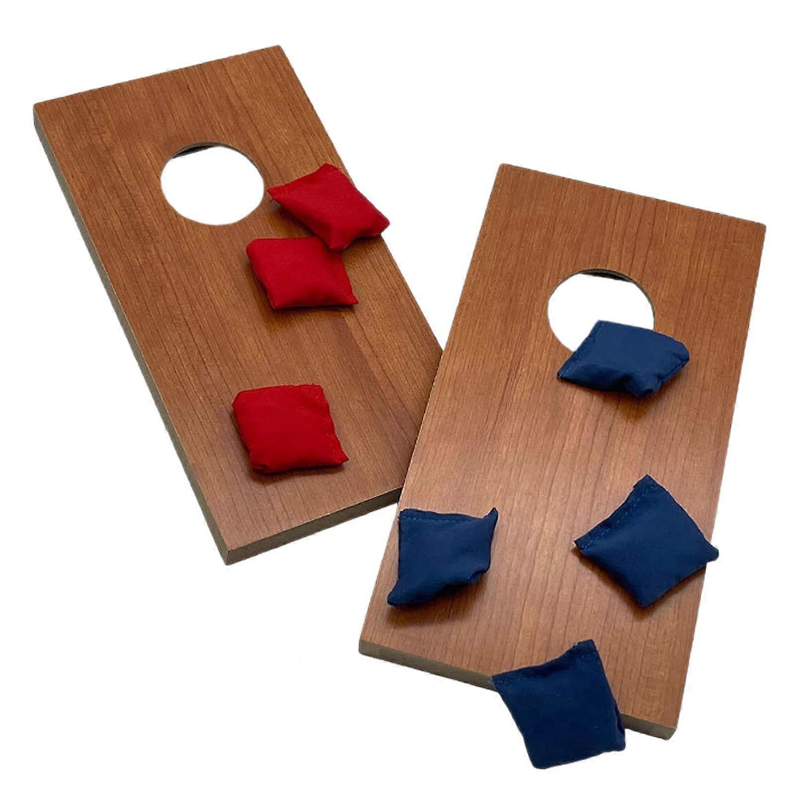 Mini Wooden Sandbag Toss Game Set