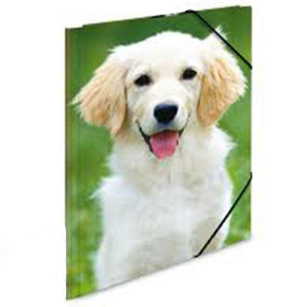 DOGS Herma Superior Quality and Stylish Elasticated PP Folder A3 Animals