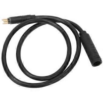 9-pinners hjulmotorforlengelseskabel for elektrisk sykkel kvinnelig til mannlig wire E sykkeltilbehør (1.5 * 600mm)