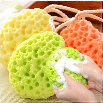 3pcs Body Shower Sea Sponge Konjac Sponge Soft Bath Spa Puff