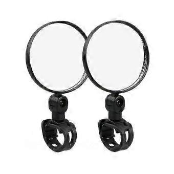 3D-Adjustable Wide-View Bike Mirror Pair