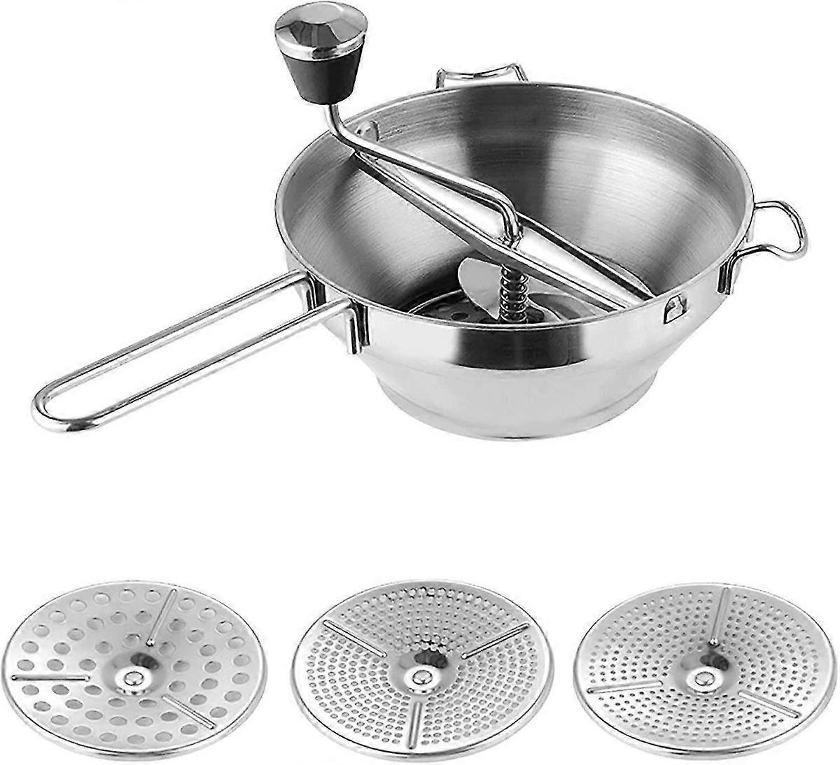 Ergonomic Stainless Food Mill 2L