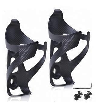 ThinkTop Lot de 2 porte-bidons ultra-légers en fibre de carbone | Support de porte-bidon léger pour vélo de route