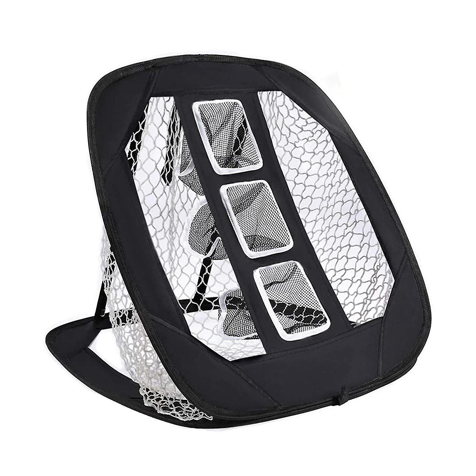 Vikbar bärbar golfträning nätträning slå bur för utomhus