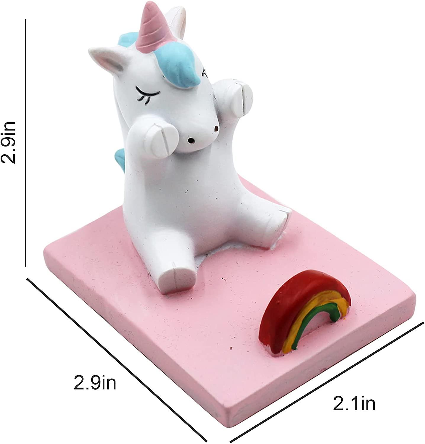 Cute Unicorn Cell Mobile Phone Holder Stand, Smartphone Desk