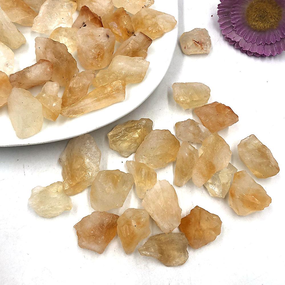 1Pc Natural Sunstone Raw Stone Rough Quartz Crystal Energy Mineral Specimen Home Decoration Ornaments 2-4cm