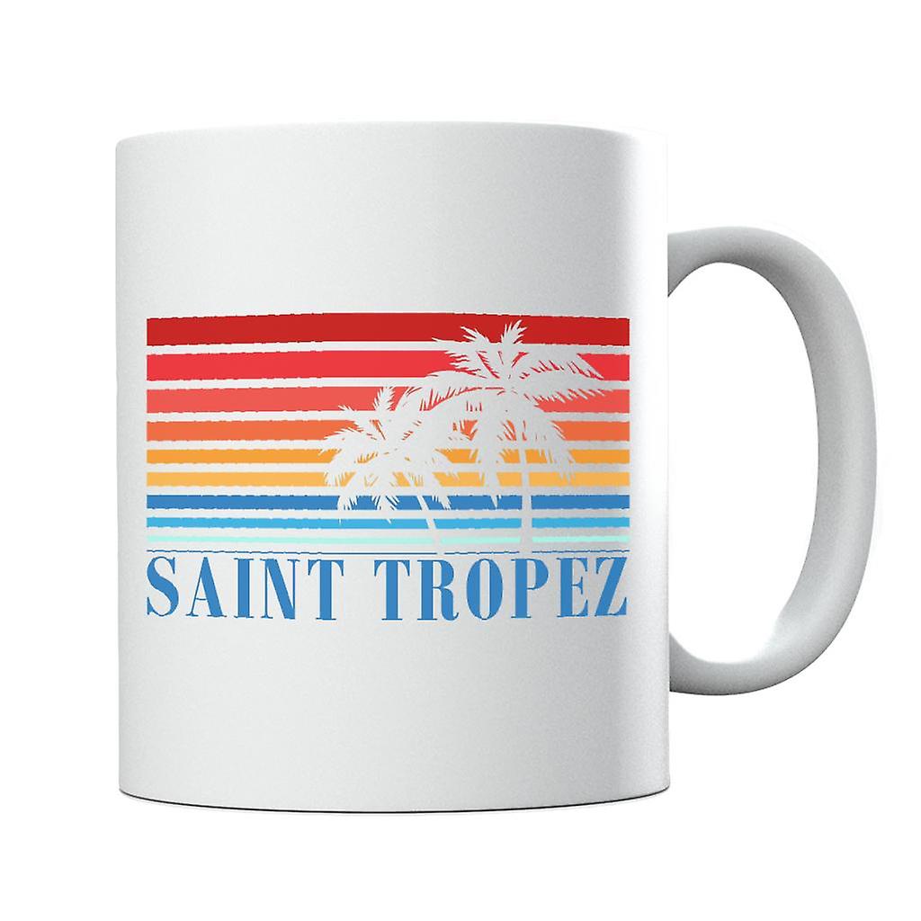 Saint Tropez Retro 70s Sunset Mug