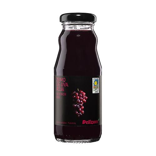 Organic red grape juice 200 ml (Grape)