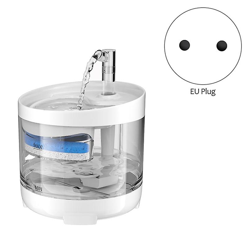 Cat Water Fountain With Faucet Dog Water Dispenser Transparent Filter Drinker Pet Sensor Drinking Feeder