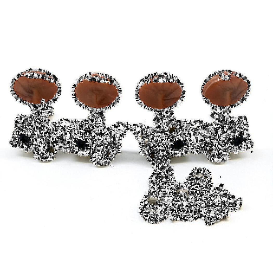 2r2l Metal Ukulele String Guitar Tuning With Brown Head Pegs For Ukulele Guitar Part