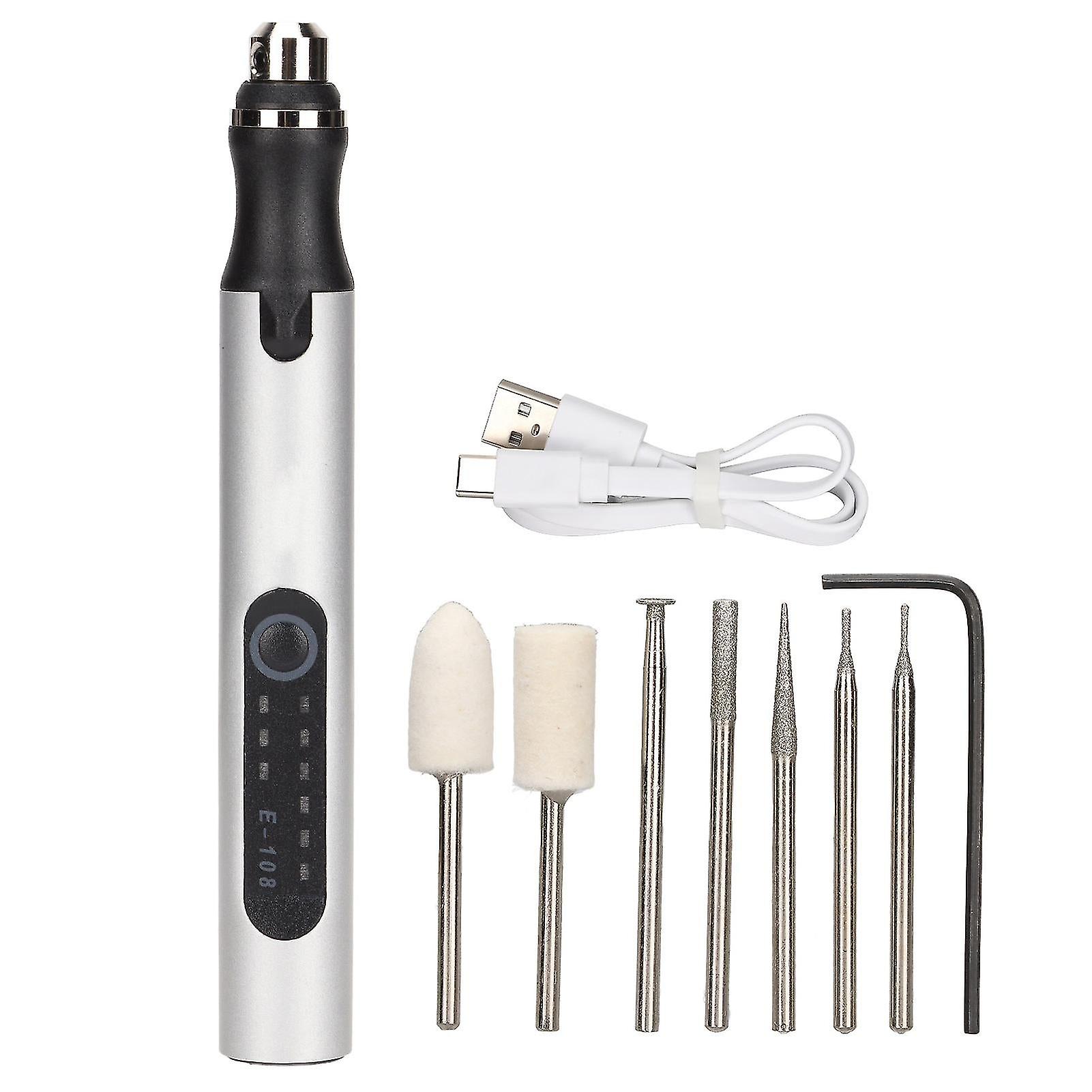 Electric Punching Engraving Pen 3 Level 10w Power Wireless Mini Multifunction Usb Rechargable Engraving Machines