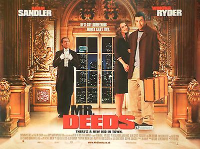 Mr. Deeds (Double Sided) Movie Poster