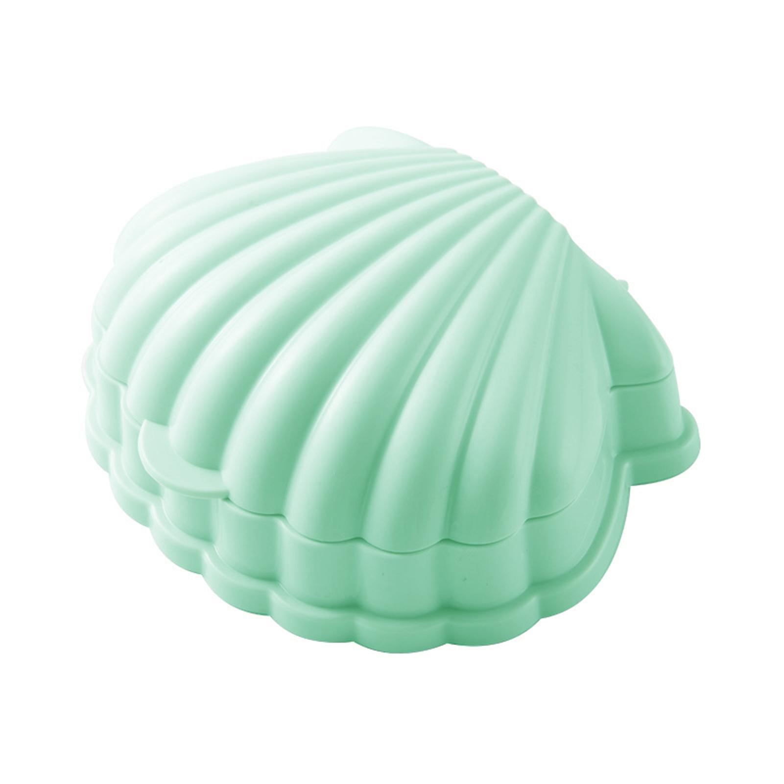 Bathroom Seashell Shape Soap Dish Household Toilet Case Holder Accessories For Holding Handmade Facial Soap