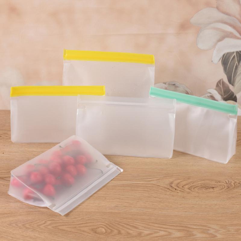 8pcs Reusable Food Storage Bags,28*25.5*5cm,random Color