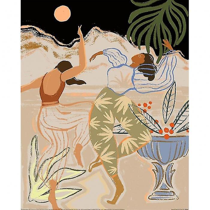 Arty Guava Moonlight Dance Print