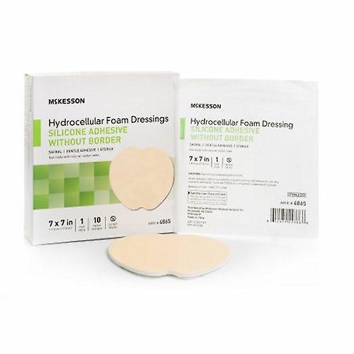 McKesson 硅胶泡沫敷料,1 支(2 件装)