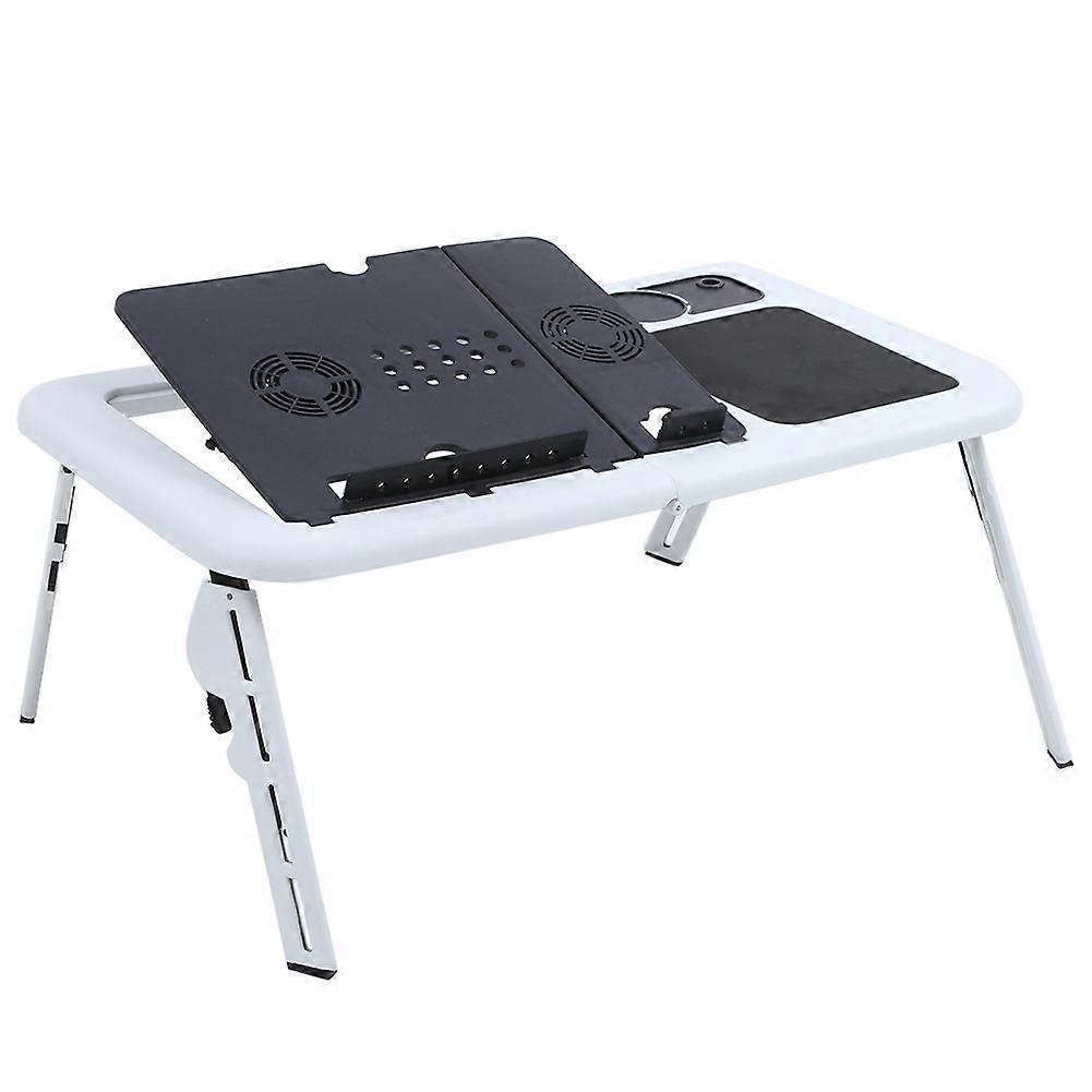 Laptop Notebook PC Folding Portable Car Bed Sofa Desk Stand Table Tray Cool Fan