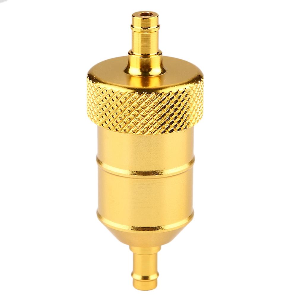 Universal Motorcycle Oil & Gasoline Filter - Durable, High Efficiency, Reusable 8mm