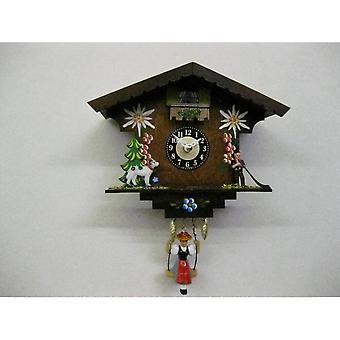 Engstler - 0182 SQ - Rocking clock - quartz - with cuckoo call and Westminster chime