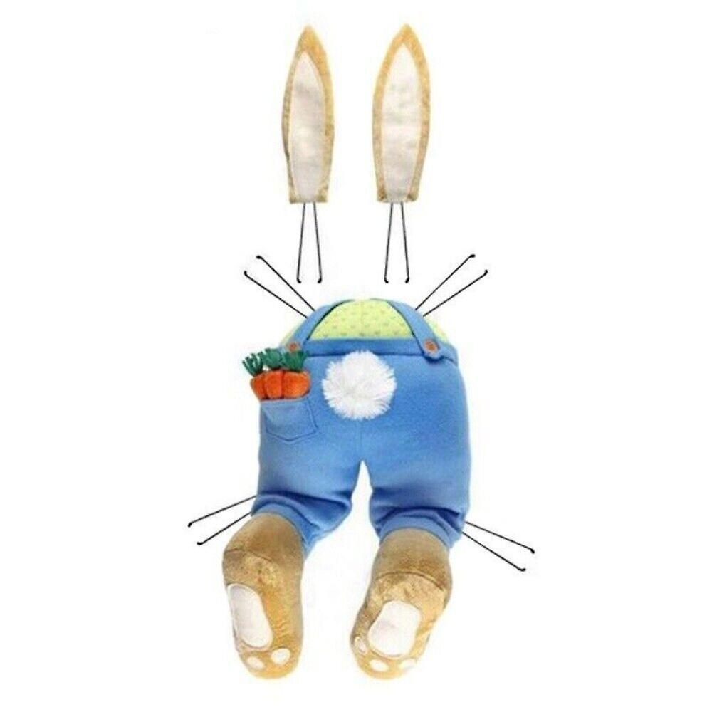 DIY Bunny Butt with Ears Wall Hanging Easter Bunny Wreath Kit for Easter Decor