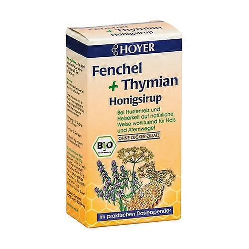 Fennel and Thyme Syrup 250 g