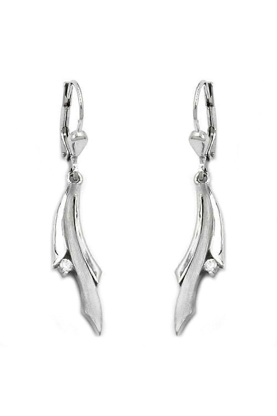Leverback Earrings Zirconia Silver 925 - Gl93094
