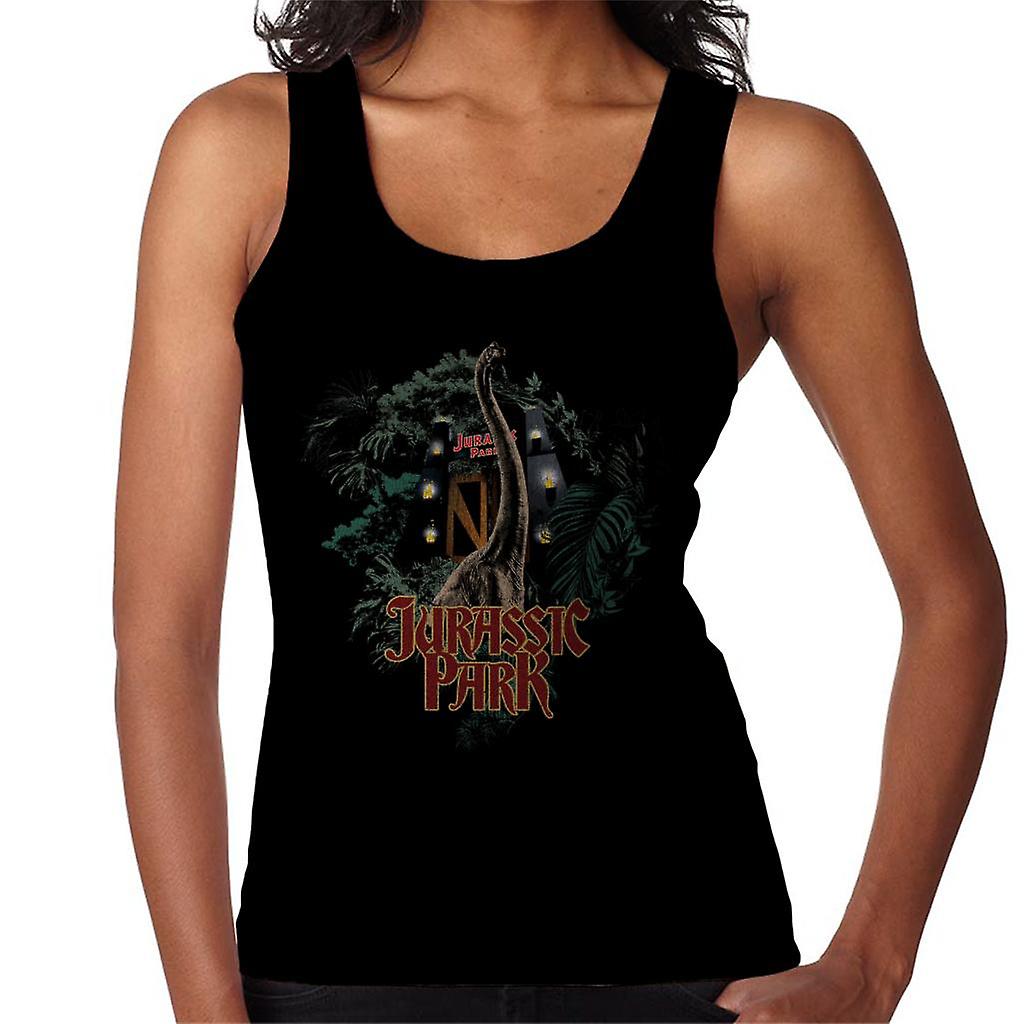Jurassic Park Entrance Brachiosaurus Women's Vest