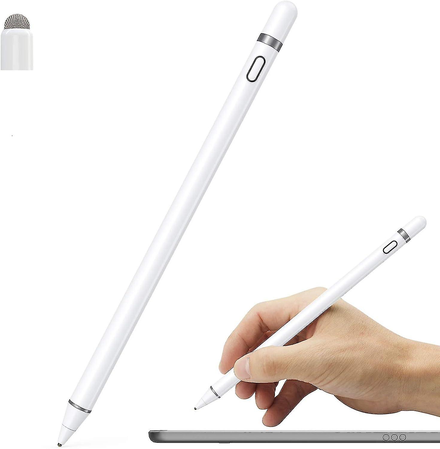 Stylet compatible avec les écrans tactiles Ios et Android, crayon pour Ipad avec fonction dual touch, stylet rechargeable