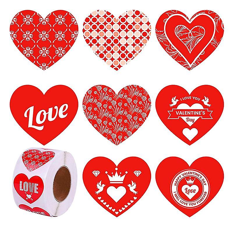 1roll Valentine's Day Sticker