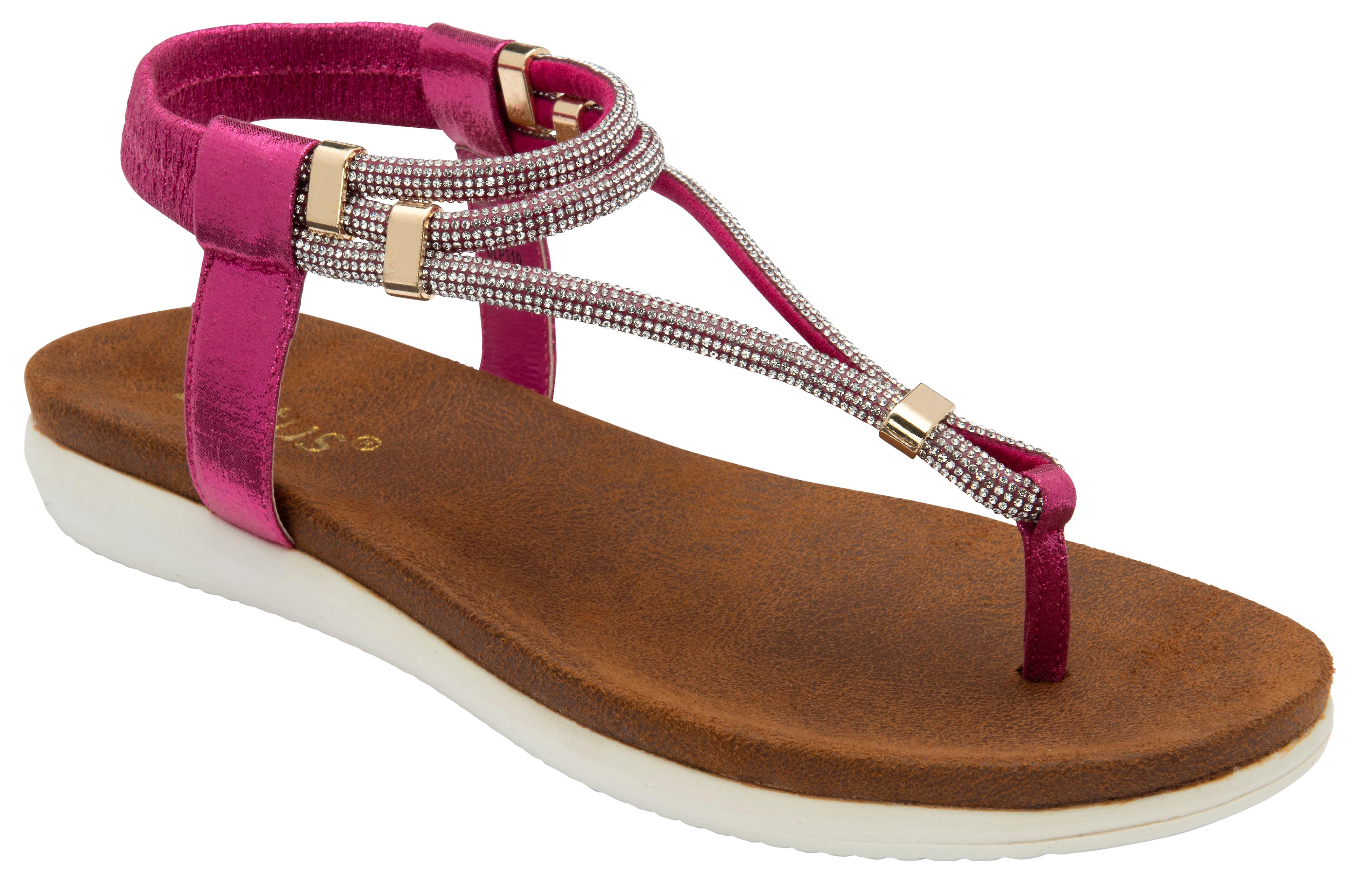 Lotus Chica Sandals in Pink