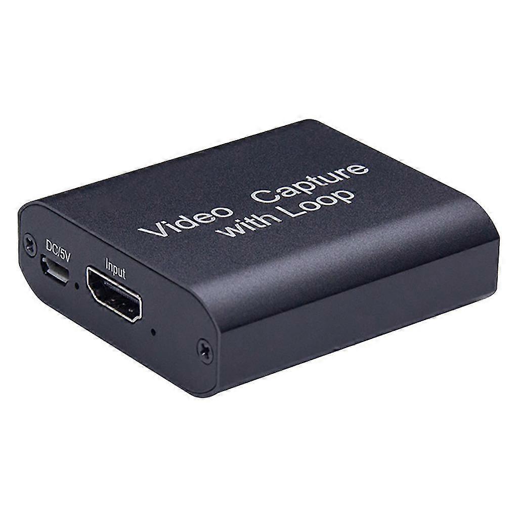 1080p Hdmi Video Capture Card Screen Record USB Game Capture Streamer Device