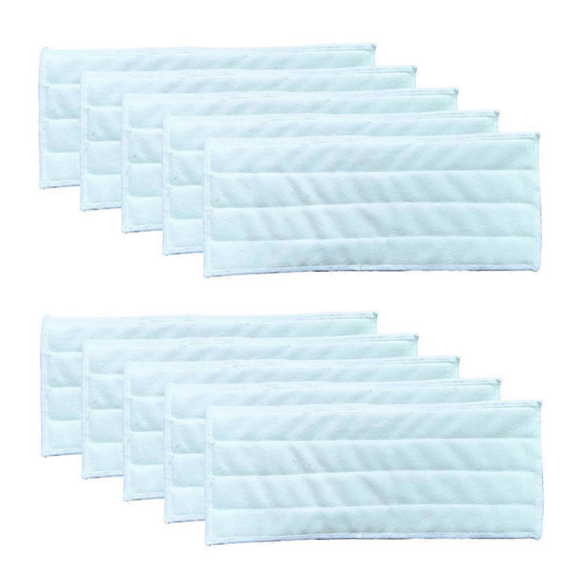 10Pack Microfiber Cleaner Pads Compatible for 2.633-132.0 Panni Mop Per Pulizia KV4, KV4 Premium,WV2 KV2 Premium