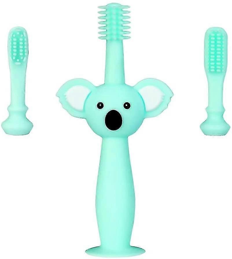 Baby Toothbrush With 2 Replacement Heads