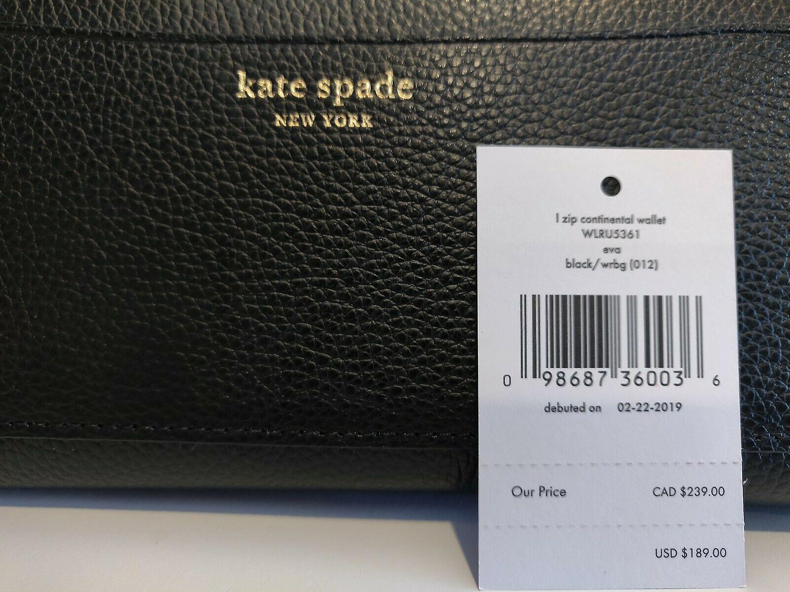 eva l zip continental wallet