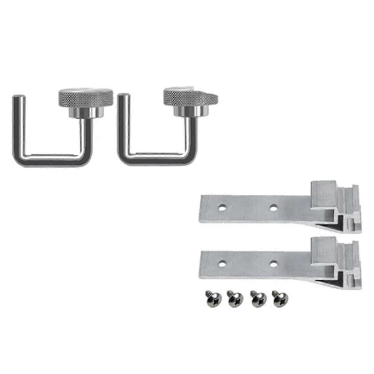 Aluminum Alloy Extension Plate Link Buckles Connecting Hook for Camping Table Accessories