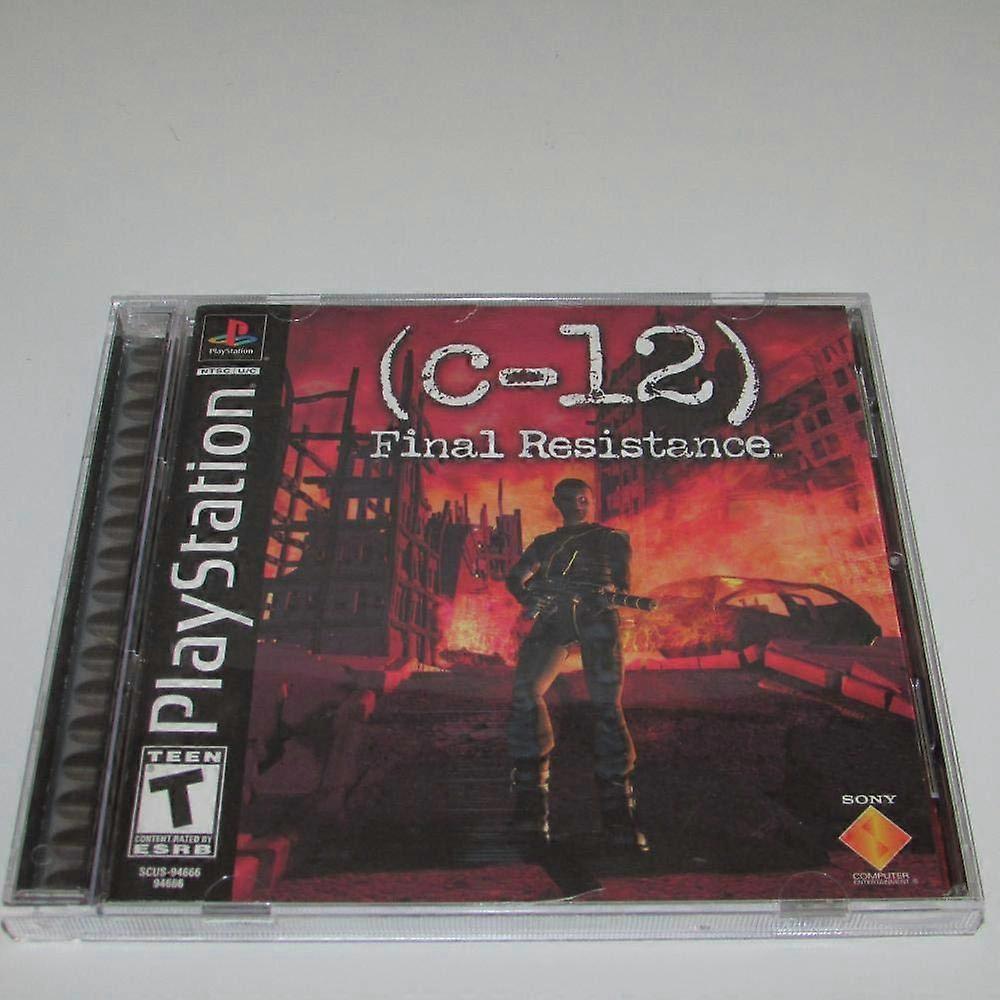 C-12 Final Resistance  Game - PC CD - New & Sealed