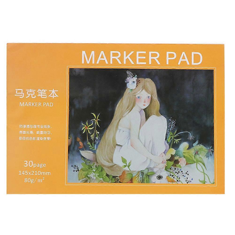 Art Drawing Marker Paper Pad Notebook Watercolor Book Sketchbook Painting Paper