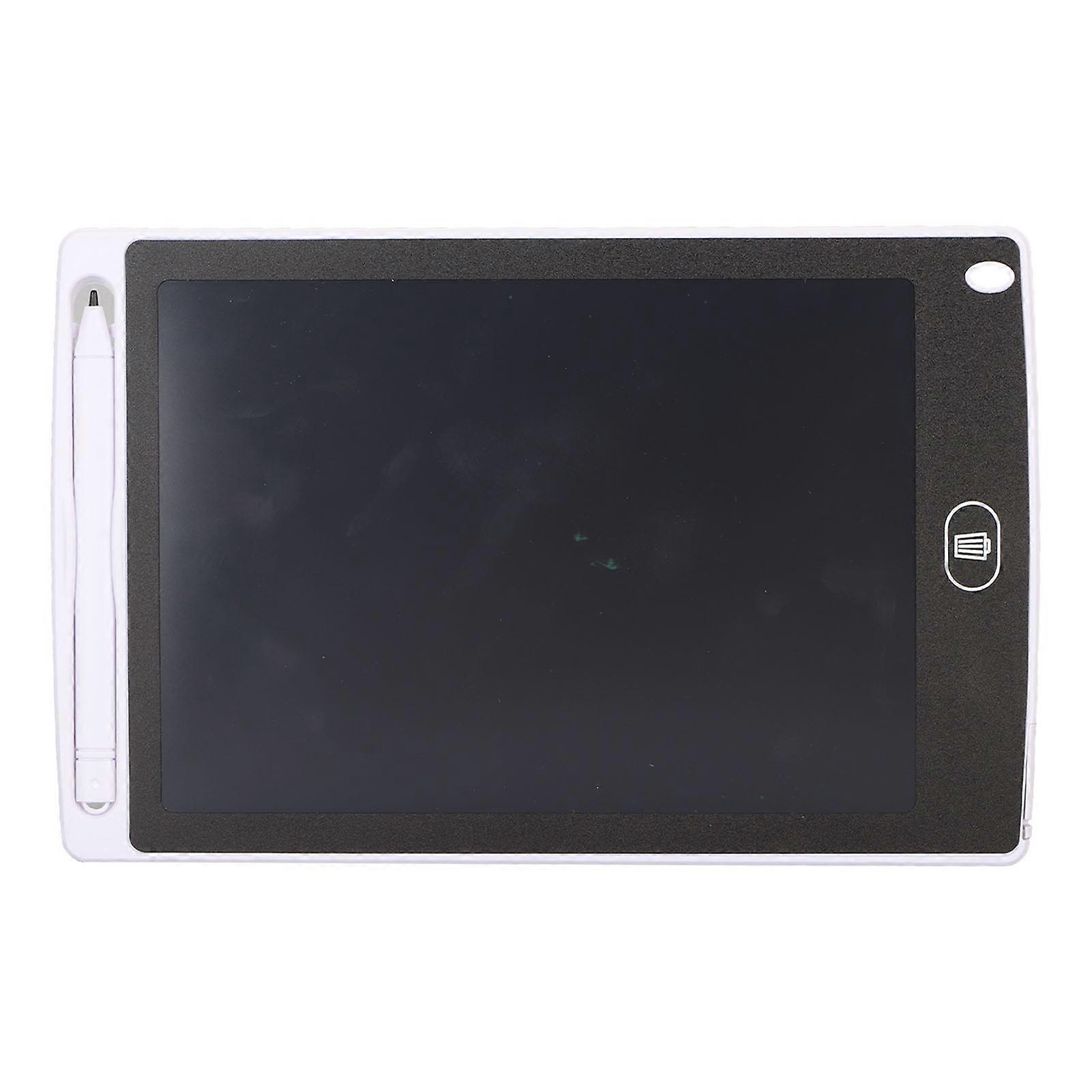 LCD الكتابة اللوحي 8.5 بوصة حذف زر آمن القلم حامل النخيل رفض الاطفال رسم اللوحي للفتيات الأولاد الأطفال الصغار