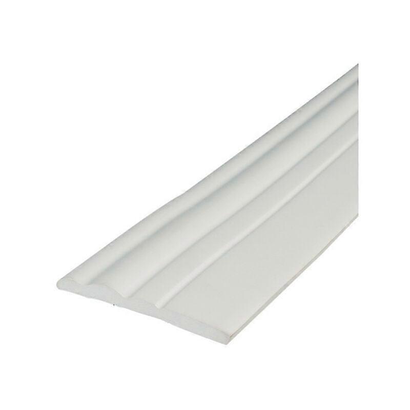 Wit Zelfklevende flexibele plint Inklapbare plint, 5 m